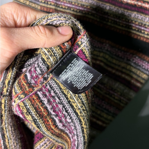 Anthropologie Sparrow Clara Fair Isle Wool Blend Sweater Dress Size Small - Picture 5 of 5